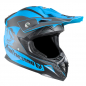 Preview: Kinder Crosshelm XTRM 81 blau